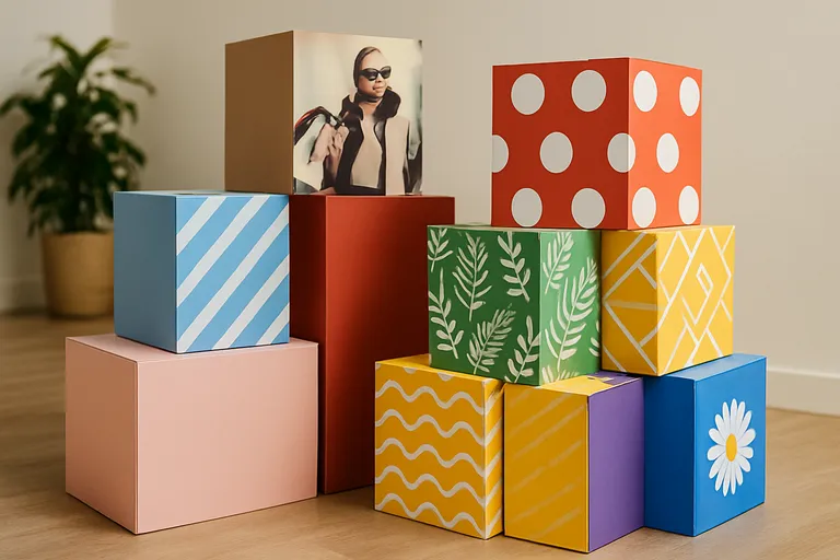 Creatieve mogelijkheden met kubus displays