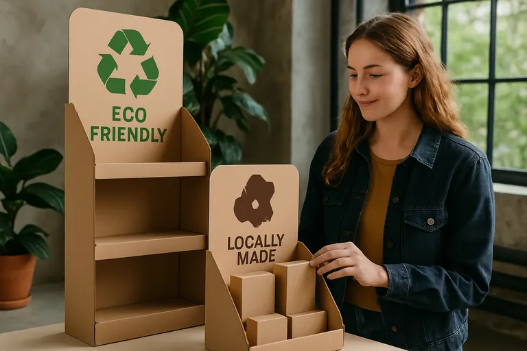 Duurzaamheid en lokale productie van displays